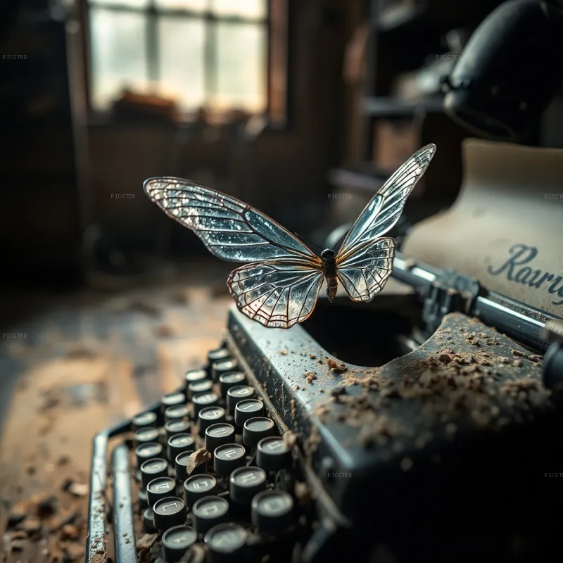 Glass Wings on a Forgotten Keyboard