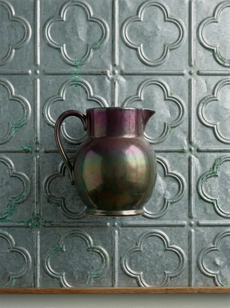 Lusterware Pitcher, Collapsed Afternoon