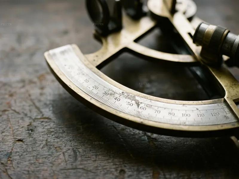 Sextant, Arc Drum Worn to Bone