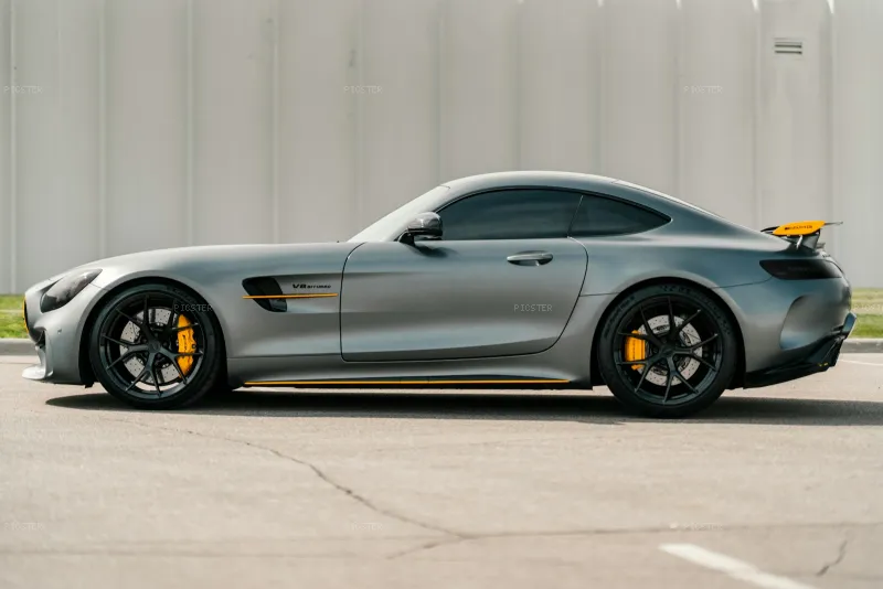 Matte Grey AMG, Yellow Caliper Silence