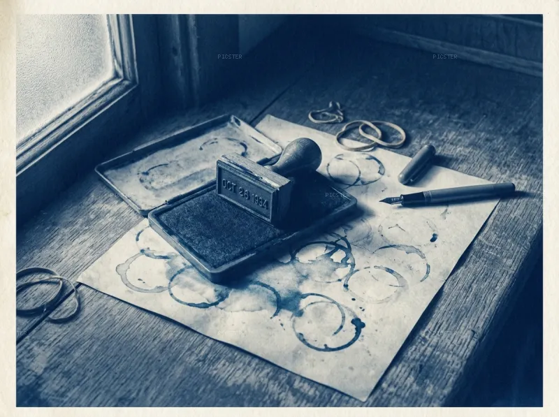 The Ink Dried Before Anyone Came
