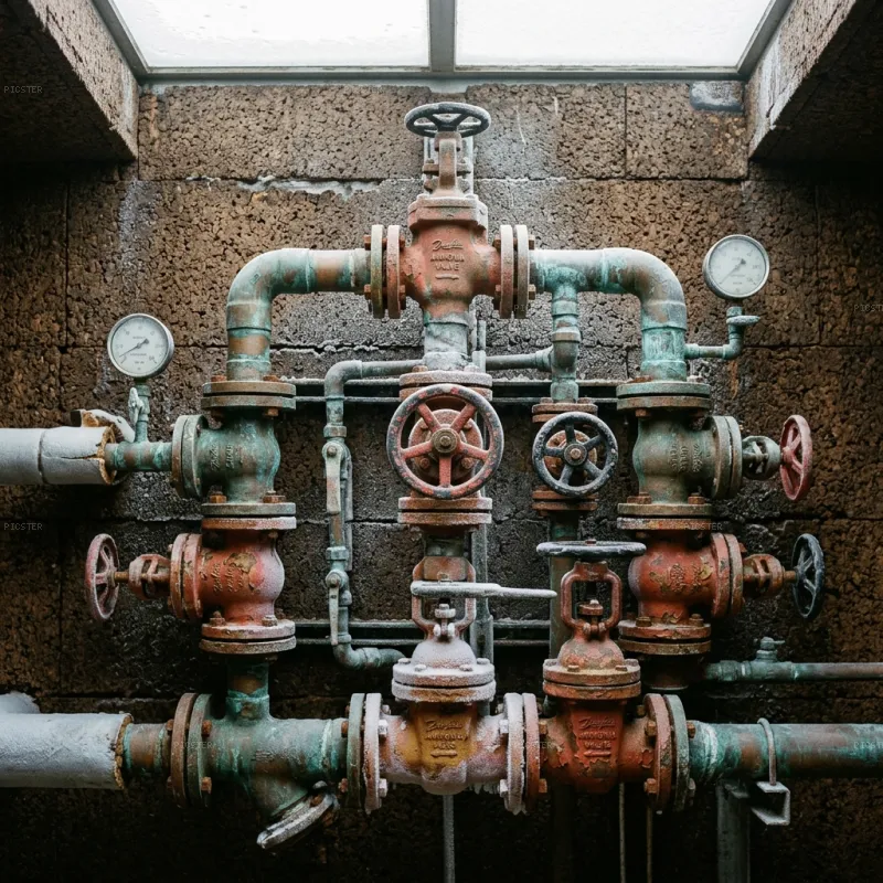 Ammonia Valve Manifold, Trondheim Coldhouse