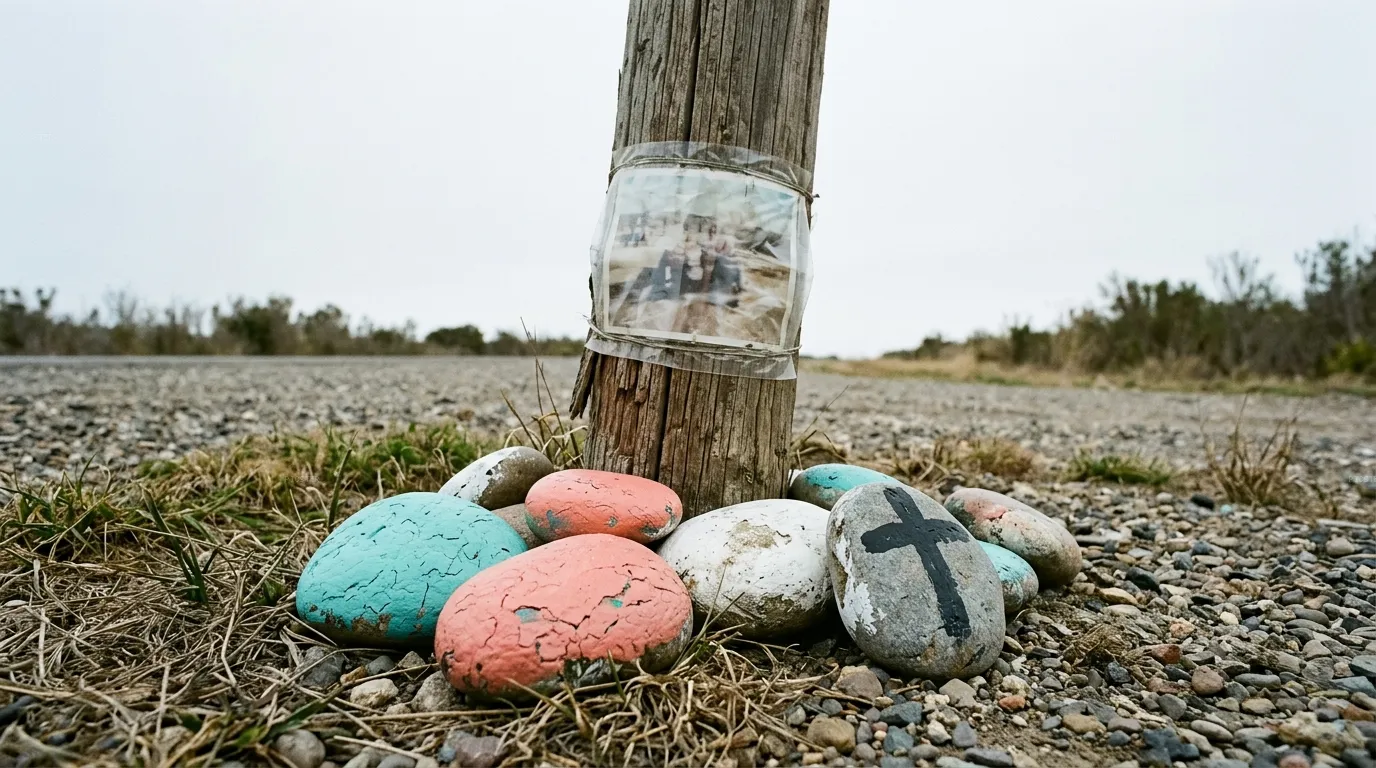 Painted Pebbles, Calabrian Verge