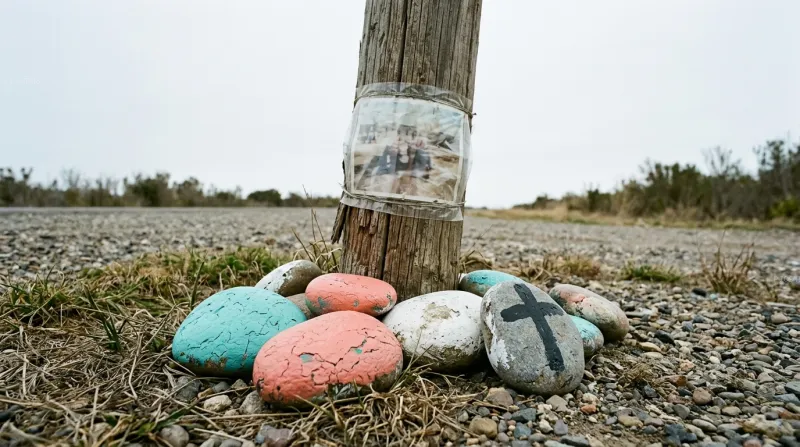Painted Pebbles, Calabrian Verge