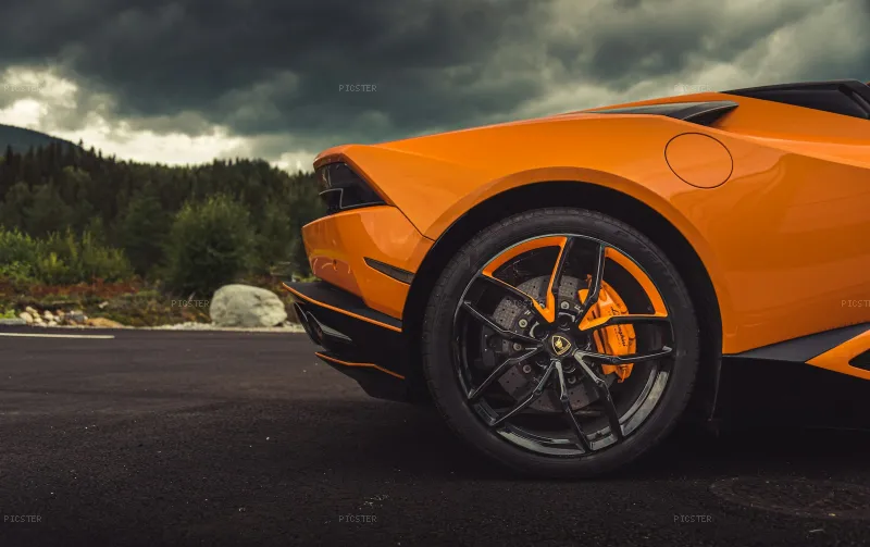 Orange Fury Before the Storm