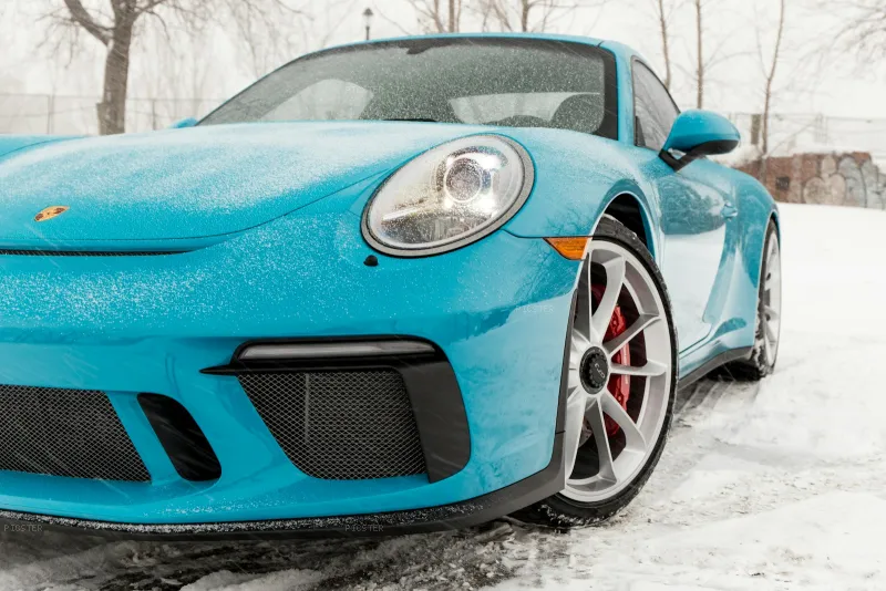Miami Blue Against a Dead Winter Sky