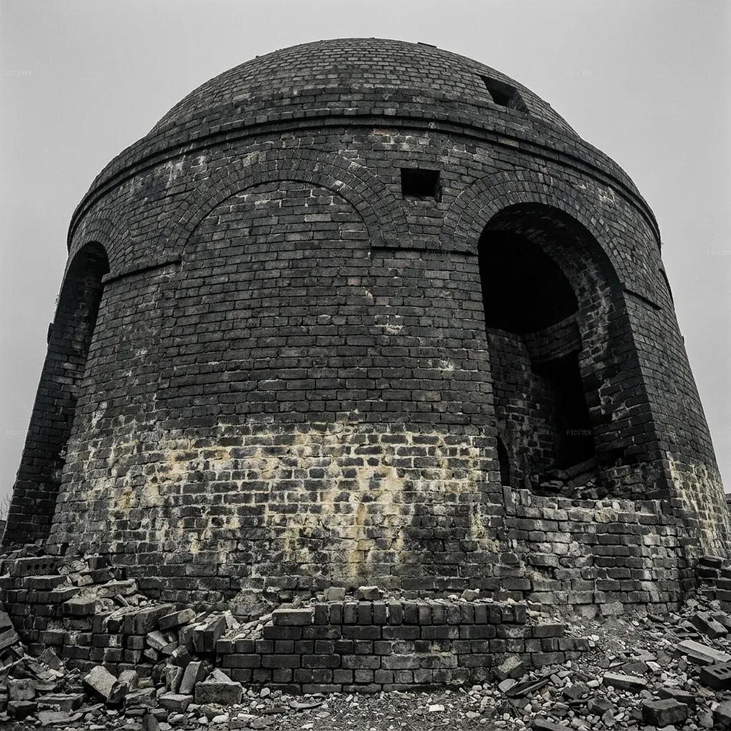 Downdraught Kiln, Sulphur Bloom