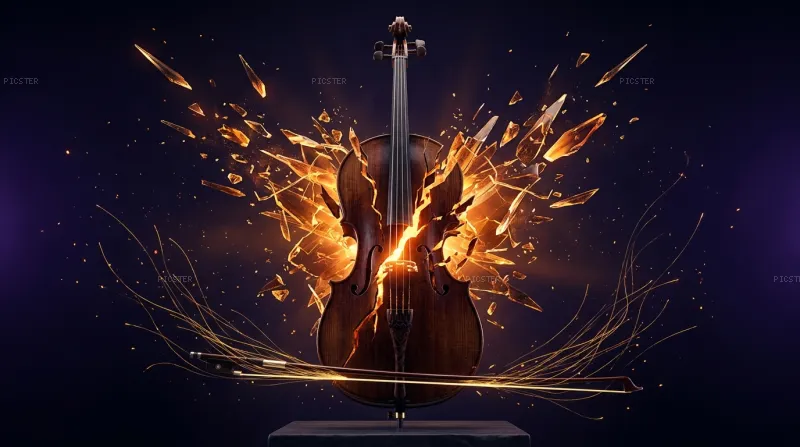 Cello Becoming Amber Light