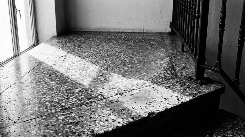 Terrazzo Landing, Welfare Office, 1961