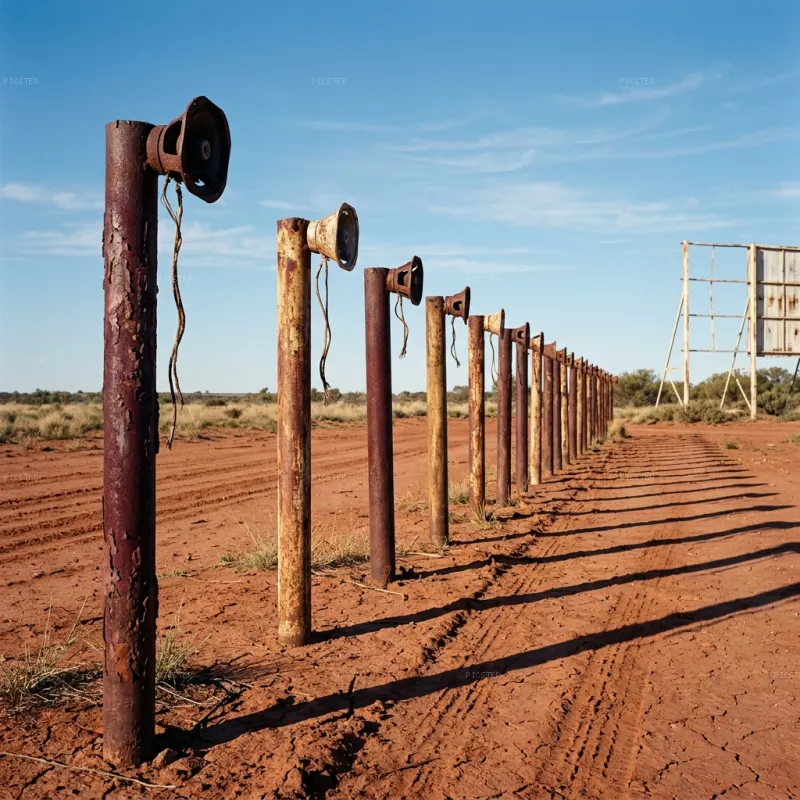 Speaker Row, Broken Hill, March