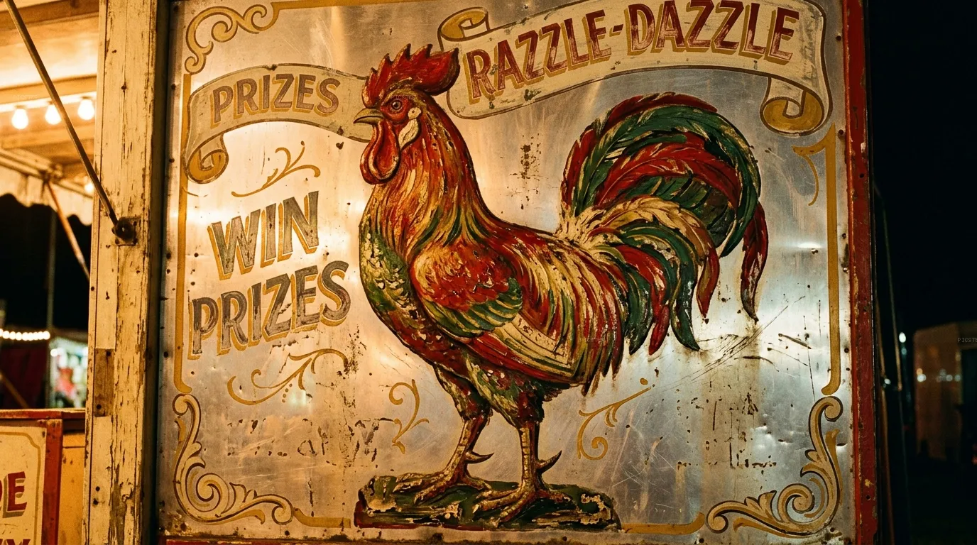 Razzle Panel, Cockerel, Sodium Bloom
