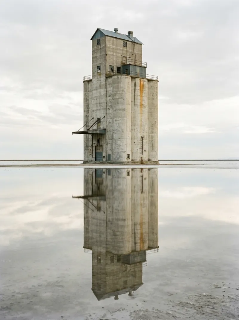 Grain Elevator, Standing Water