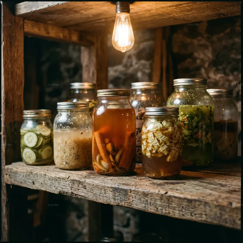 Fermentation Shelf, Late October
