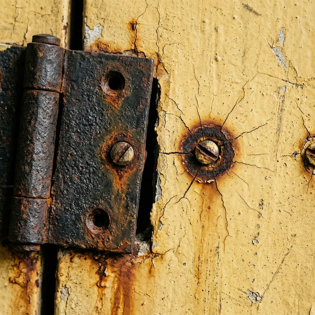Hinge Line, Yellow Wall