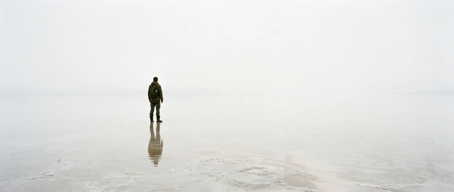Thin Water, No Horizon