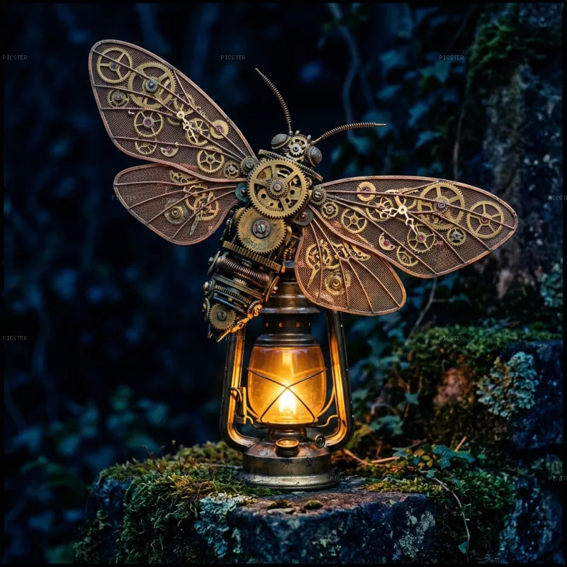 The Clockwork Moth Finds the Lantern