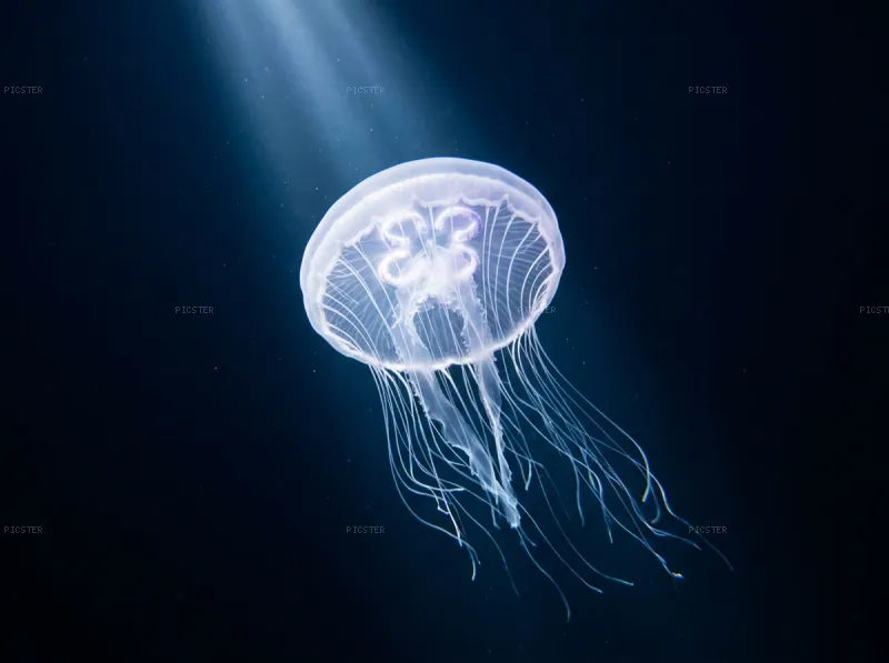 Aurelia at Thirty Metres Down