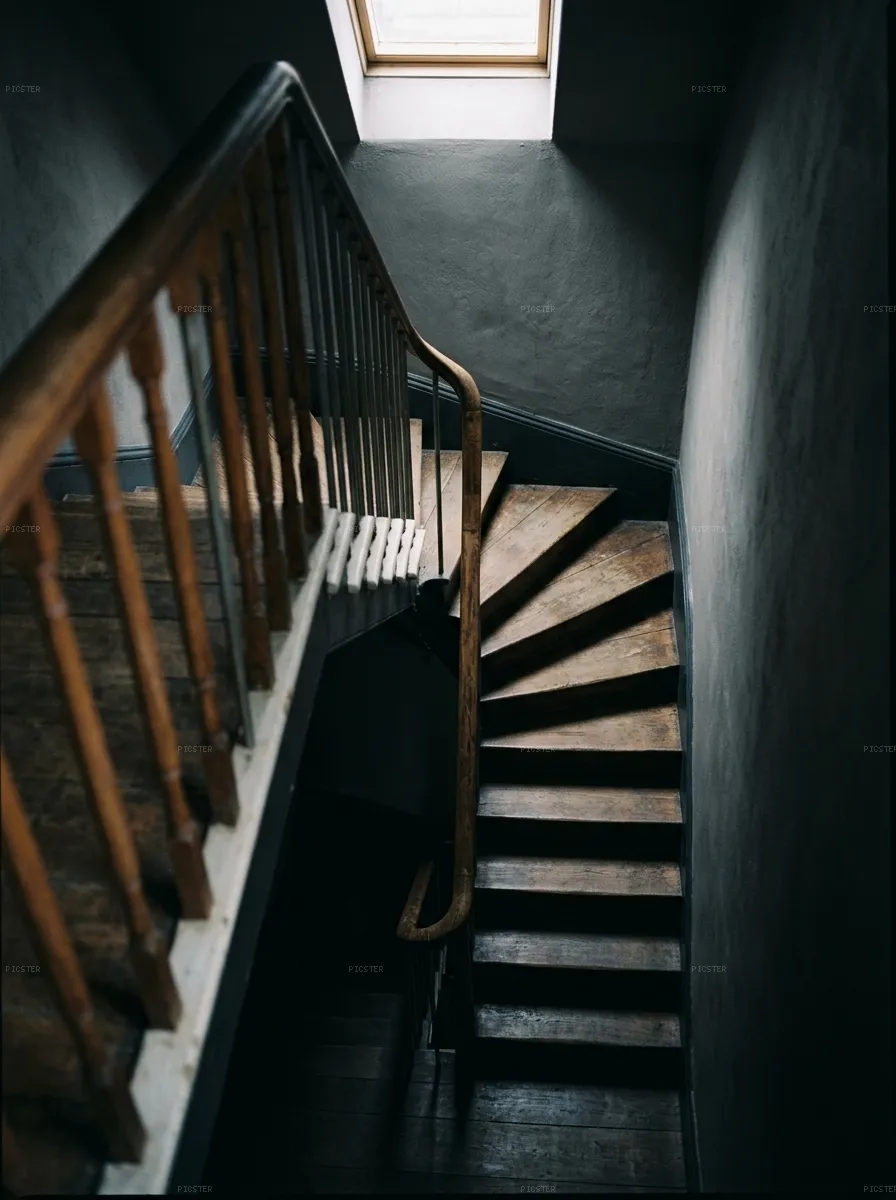 Stairwell, Midday, Second Landing