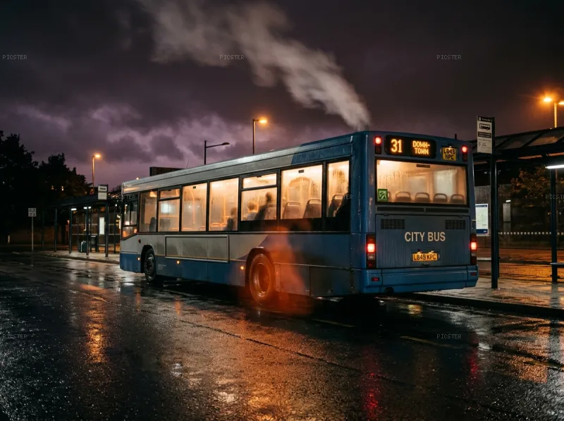 Night Bus, Terminus, Engine Still Running