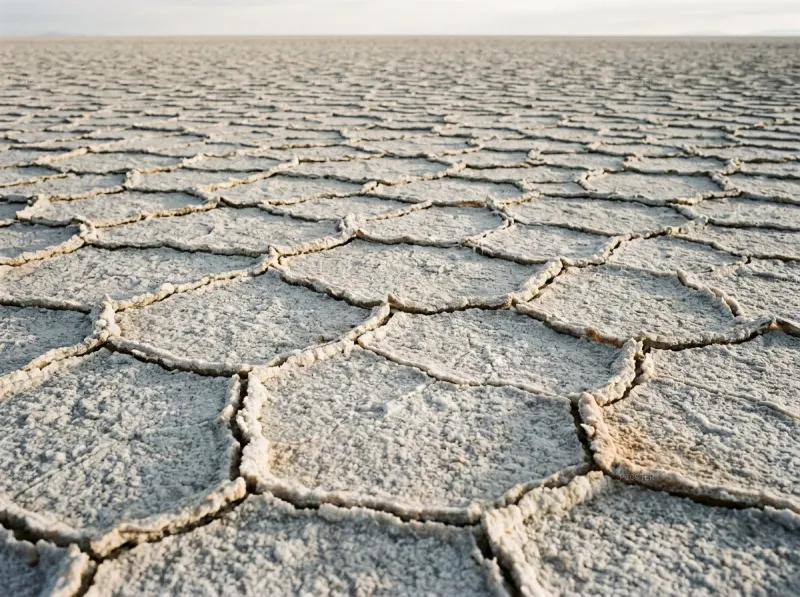 Salt Crust, Morning, Before Anyone