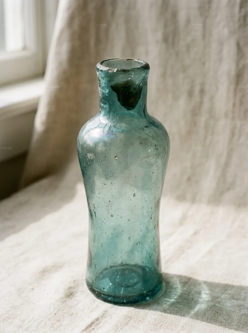 Blown Albarello, Aqueous Interior