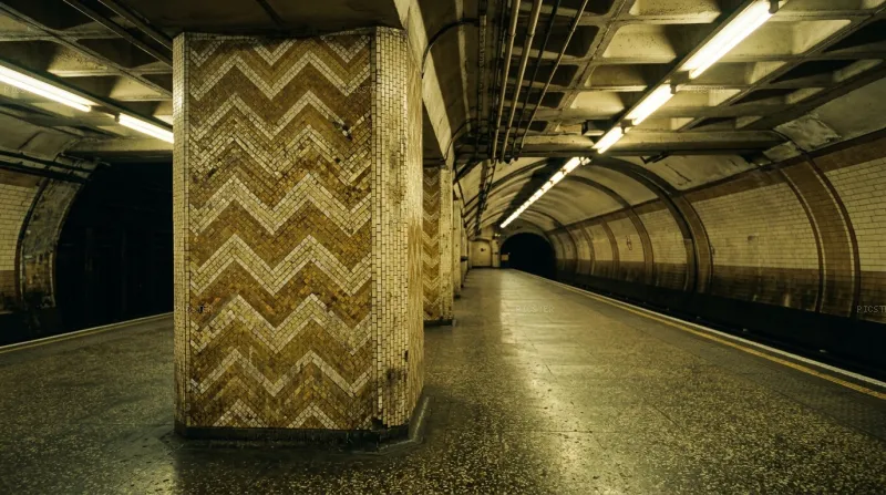Mosaic Trim, Concourse Pillar Four